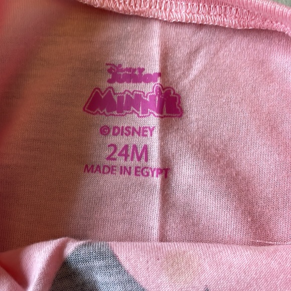 DisneyJuniorMinnie,24M,orange top& pink polka dots & minnie mouse, pants girls - Picture 5 of 5